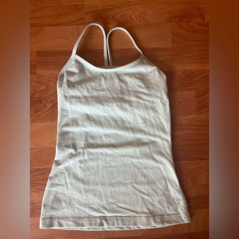 Lululemon Seagreen Power Y Tank